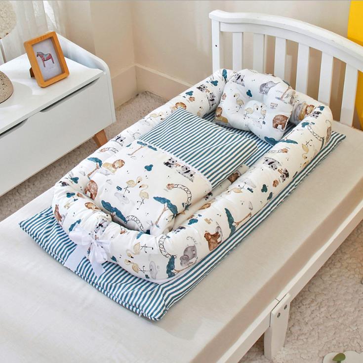 Soft, comfortable, portable, travel friendly baby crib.