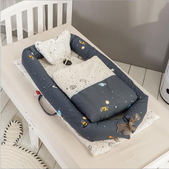 Soft, comfortable, portable, travel friendly baby crib.