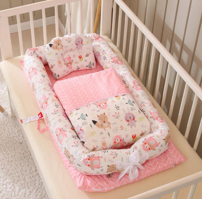 Soft, comfortable, portable, travel friendly baby crib.